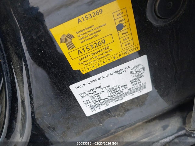 Acura MDX 2014 5FRYD4H63EB504055 Image 9
