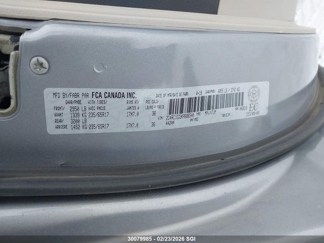Chrysler Pacifica Touring L Plus 2019 2C4RC1EG3KR686540 Image 9