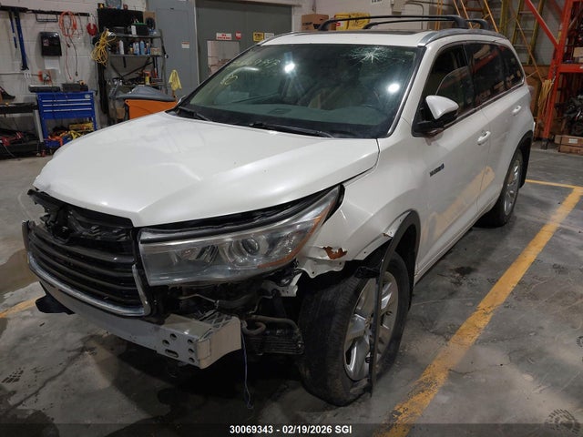 5TDDCRFH1ES004685 Toyota Highlander Hybrid Limited/ltd Platnm