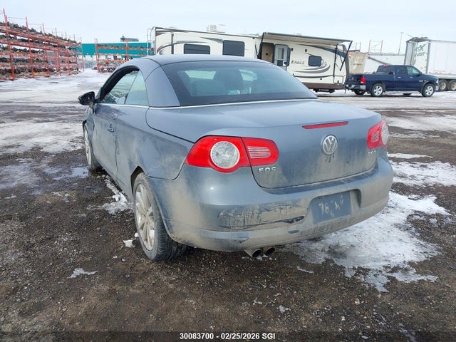 2009 Volkswagen Eos Turbo/komfort მანქანა იყიდება აუქციონზე, vin: WVWBA71FX9V005384, აუქციონის ნომერი: 30083700