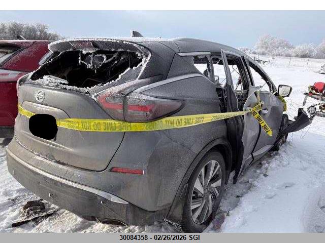 5N1AZ2MS1KN122109 Nissan Murano S/sl/sv/platinum