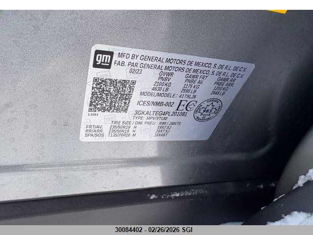 3GKALTEG4PL201081 GMC Terrain Sle