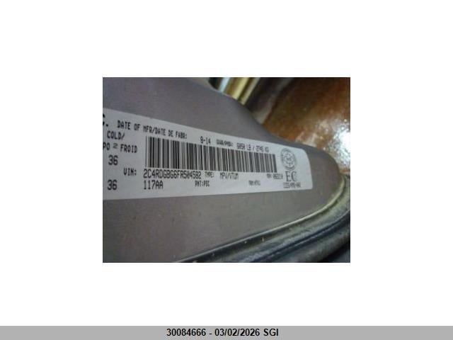 2C4RDGBG6FR504582 Dodge Grand Caravan Se