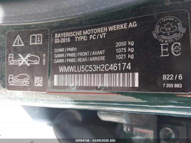 Mini Cooper S Clubman All4 2017 WMWLU5C53H2C46174 Image 9