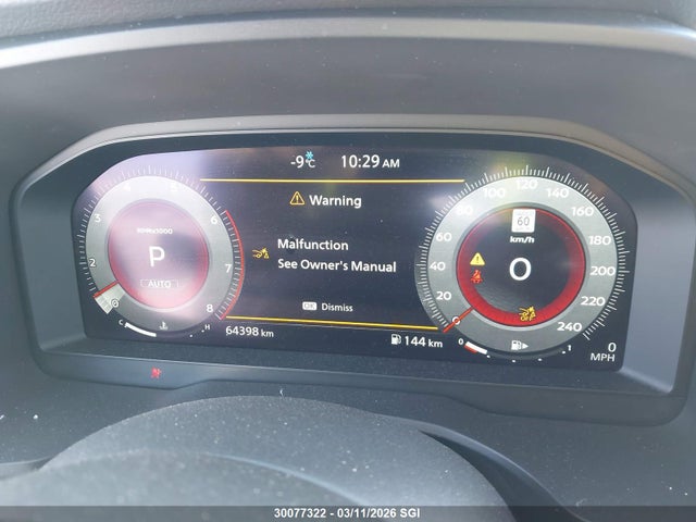 JN8BT3DD0PW321286 Nissan Rogue Platinum