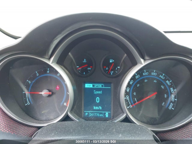 30085111 :رقم المزاد ، 1G1PC5SB2E7318081 vin ، 2014 Chevrolet Cruze Lt مزاد بيع