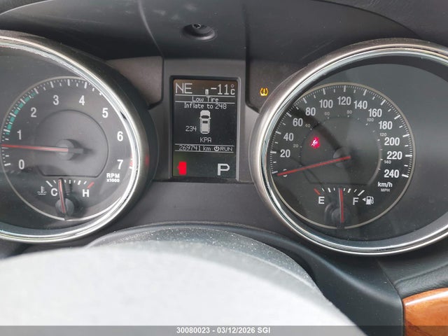 2013 Jeep Grand Cherokee Overland მანქანა იყიდება აუქციონზე, vin: 1C4RJFCT4DC517805, აუქციონის ნომერი: 30080023