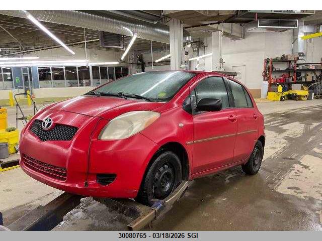 Aukcja sprzedaży 2007 Toyota Yaris, vin: JTDKT923075055556, numer aukcji: 30080765