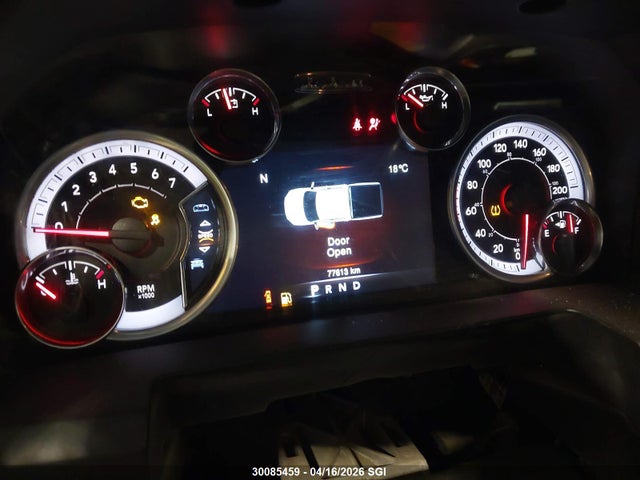 30085459 :رقم المزاد ، 1C6RR7LT4PS522308 vin ، 2023 Ram 1500 Classic Slt مزاد بيع