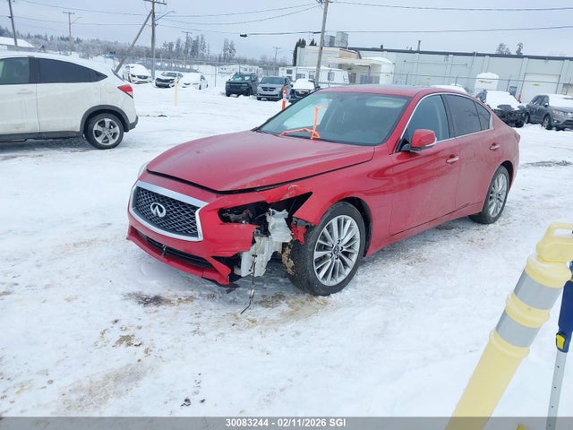 Продажа на аукционе авто 2021 Infiniti Q50 Luxe, vin: JN1EV7BR7MM751240, номер лота: 30083244