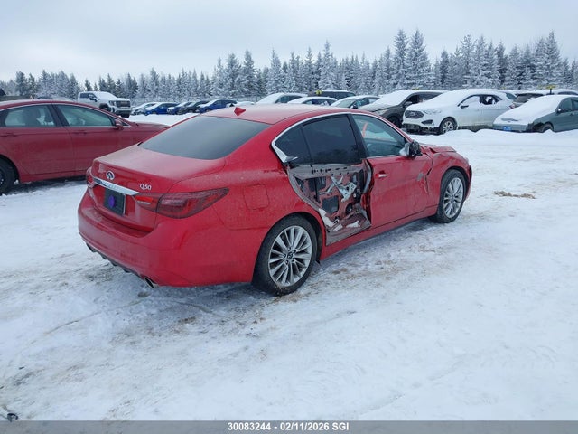 Продажа на аукционе авто 2021 Infiniti Q50 Luxe, vin: JN1EV7BR7MM751240, номер лота: 30083244