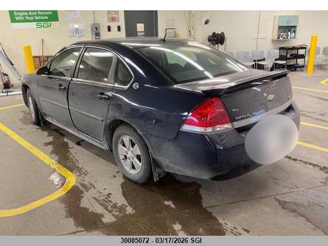 Aukcja sprzedaży 2009 Chevrolet Impala Ls, vin: 2G1WB57K491221992, numer aukcji: 30085072