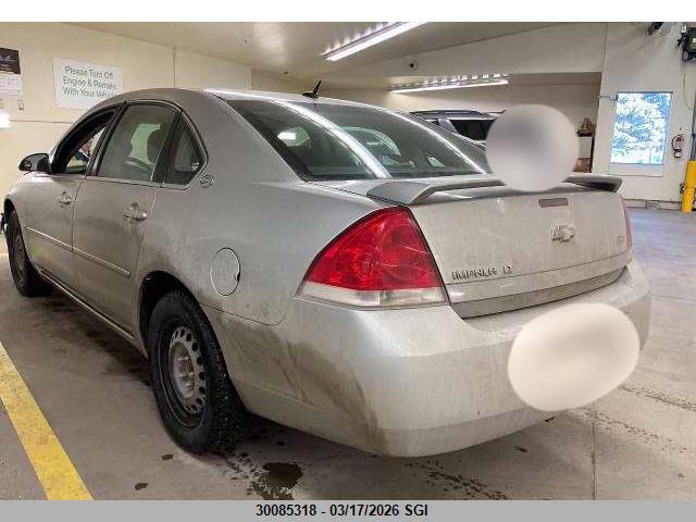 Aukcja sprzedaży 2006 Chevrolet Impala Lt, vin: 2G1WT58N469121250, numer aukcji: 30085318