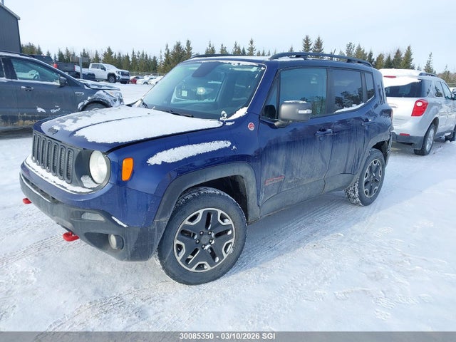 2016 Jeep Renegade Trailhawk მანქანა იყიდება აუქციონზე, vin: ZACCJBCT6GPE11306, აუქციონის ნომერი: 30085350