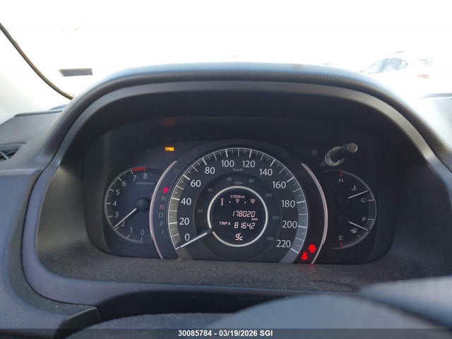 30085784 :رقم المزاد ، 2HKRM4H52CH104161 vin ، 2012 Honda Cr-v Ex مزاد بيع