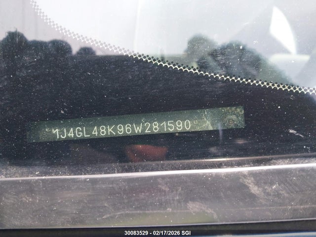 30083529 :رقم المزاد ، 1J4GL48K96W281590 vin ، 2006 Jeep Liberty Sport مزاد بيع