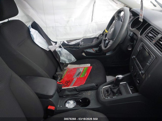 30078268 :رقم المزاد ، 3VW2B7AJ7HM203492 vin ، 2017 Volkswagen Jetta S مزاد بيع