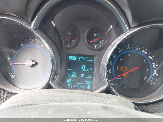2015 Chevrolet Cruze Lt მანქანა იყიდება აუქციონზე, vin: 1G1PC5SB2F7296472, აუქციონის ნომერი: 30085887