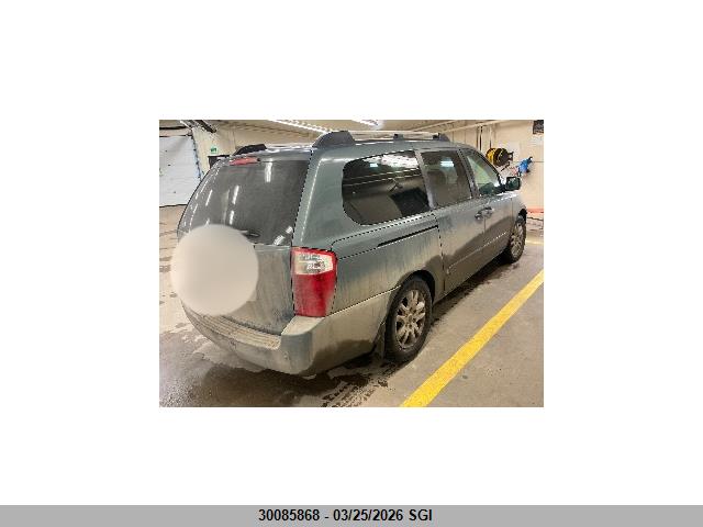 30085868 :رقم المزاد ، KNDMB233676120695 vin ، 2007 Kia Sedona Ex/lx مزاد بيع