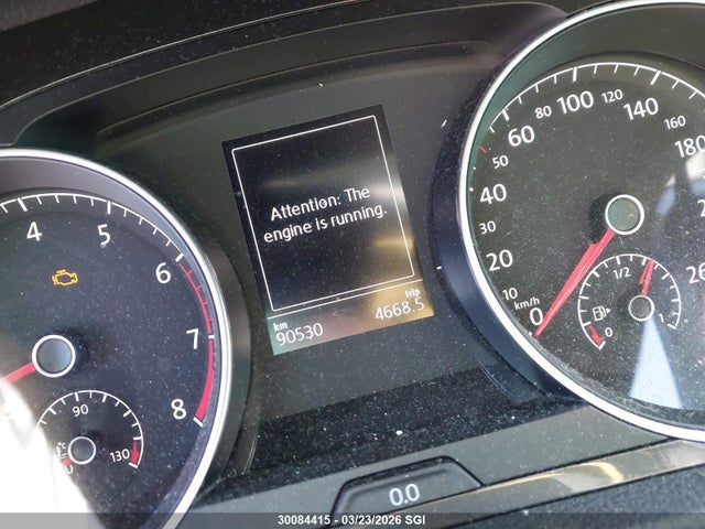 3VWG57AU4KM010554 Volkswagen GOLF S/SE