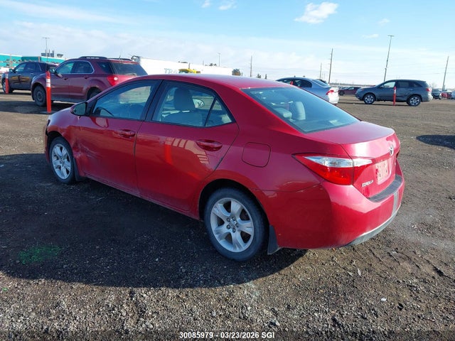 Aukcja sprzedaży 2015 Toyota Corolla L/le/le Pls/prm/s/s Pls, vin: 2T1BURHE6FC434858, numer aukcji: 30085979