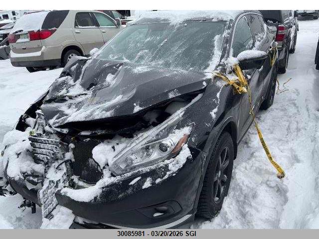 5N1AZ2MH0HN160928 Nissan Murano S/sl/sv/platinum