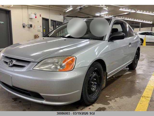 Aukcja sprzedaży 2001 Honda Civic Lx, vin: 1HGEM22591L806581, numer aukcji: 30086003
