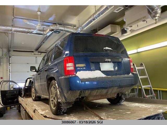 Aukcja sprzedaży 2009 Jeep Patriot Sport, vin: 1J4FF28B39D203409, numer aukcji: 30086067