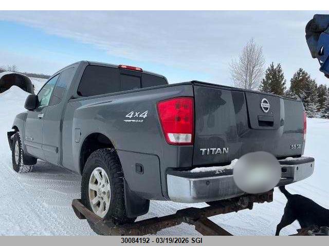 30084192 :رقم المزاد ، 1N6AA06B07N226561 vin ، 2007 Nissan Titan Xe/se/le مزاد بيع