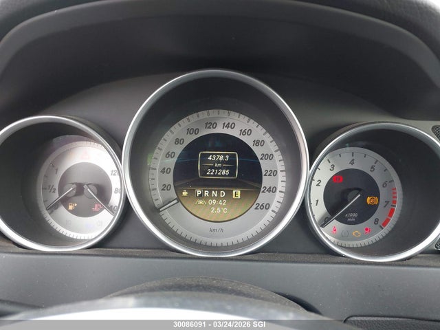 Aukcja sprzedaży 2012 Mercedes-benz C 350 4matic, vin: WDDGJ8JB9CF882559, numer aukcji: 30086091
