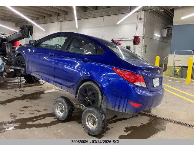 30085085 :رقم المزاد ، KMHCT4AE4EU732715 vin ، 2014 Hyundai Accent Gl مزاد بيع