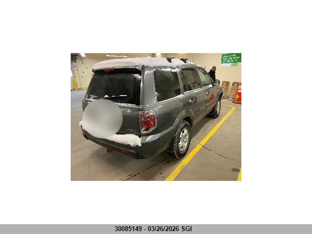 30085149 :رقم المزاد ، 5FNYF182X8B035932 vin ، 2008 Honda Pilot Vp مزاد بيع