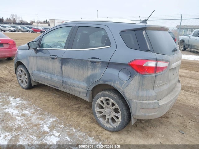 2019 Ford Ecosport Titanium მანქანა იყიდება აუქციონზე, vin: MAJ6S3KLXKC250852, აუქციონის ნომერი: 30085708