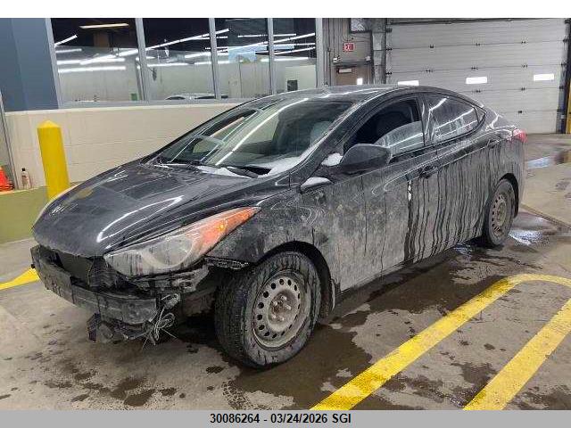 Aukcja sprzedaży 2013 Hyundai Elantra Gl, vin: 5NPDH4AE0DH208268, numer aukcji: 30086264