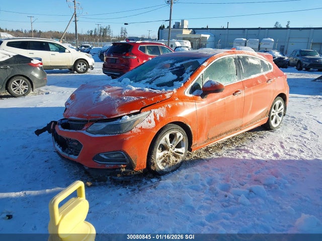 Продажа на аукционе авто 2018 Chevrolet Cruze Premier, vin: 3G1BF6SM9JS632332, номер лота: 30080845