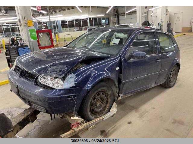 30085308 :رقم المزاد ، WVWBA21J4YW220047 vin ، 2000 Volkswagen Golf Gl مزاد بيع
