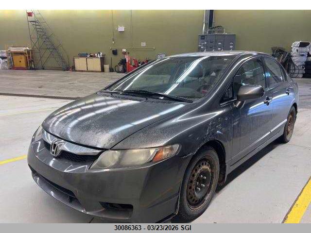 30086363 :رقم المزاد ، 2HGFA1F02AH033746 vin ، 2010 Honda Civic Exl مزاد بيع