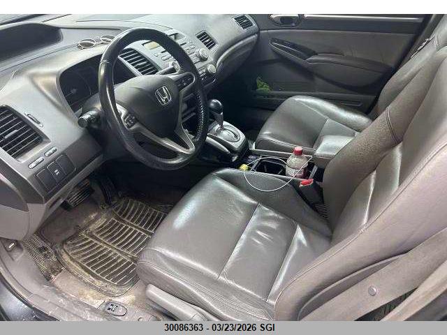 30086363 :رقم المزاد ، 2HGFA1F02AH033746 vin ، 2010 Honda Civic Exl مزاد بيع