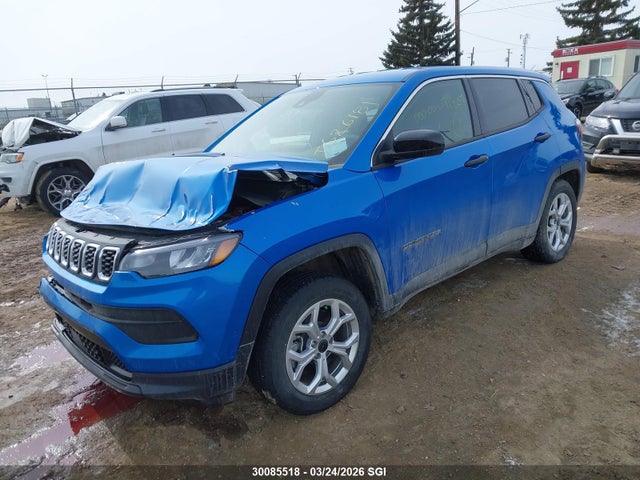 30085518 :رقم المزاد ، 3C4NJDANXST626181 vin ، 2025 Jeep Compass Sport مزاد بيع