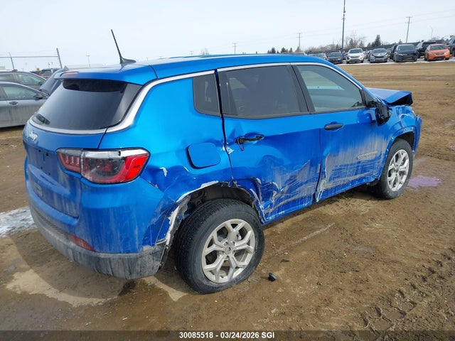 30085518 :رقم المزاد ، 3C4NJDANXST626181 vin ، 2025 Jeep Compass Sport مزاد بيع