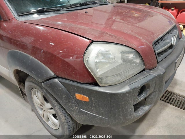 2006 Hyundai Tucson Gl მანქანა იყიდება აუქციონზე, vin: KM8JM72DX6U437938, აუქციონის ნომერი: 30086398