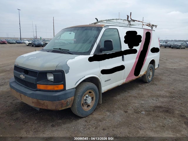 30086545 :رقم المزاد ، 1GCGG25VX61158570 vin ، 2006 Chevrolet Express G2500 مزاد بيع