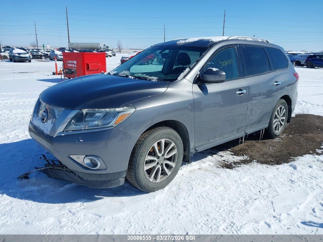 2015 Nissan Pathfinder S/sv/sl/platinum მანქანა იყიდება აუქციონზე, vin: 5N1AR2MM8FC657263, აუქციონის ნომერი: 30086555