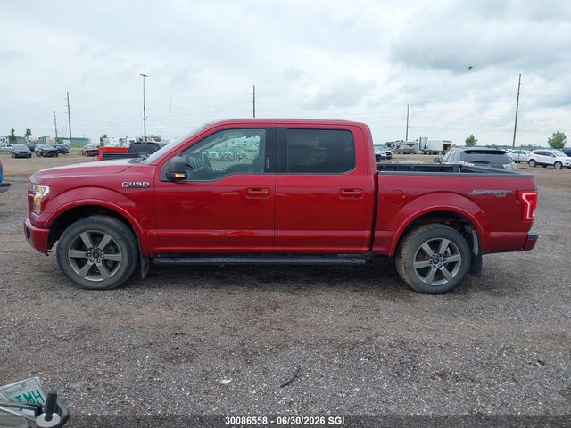 2016 Ford F150 Supercrew მანქანა იყიდება აუქციონზე, vin: 1FTEW1EF2GFA25996, აუქციონის ნომერი: 30086558