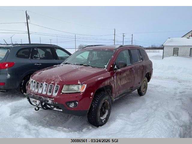 30086561 :رقم المزاد ، 1C4NJDCB9CD541410 vin ، 2012 Jeep Compass Limited مزاد بيع
