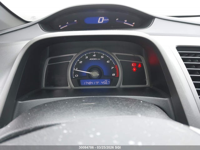 30084786 :رقم المزاد ، 2HGFG11009H010757 vin ، 2009 Honda Civic Exl مزاد بيع