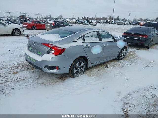 30076284 :رقم المزاد ، 2HGFC2F59JH030886 vin ، 2018 Honda Civic Lx مزاد بيع