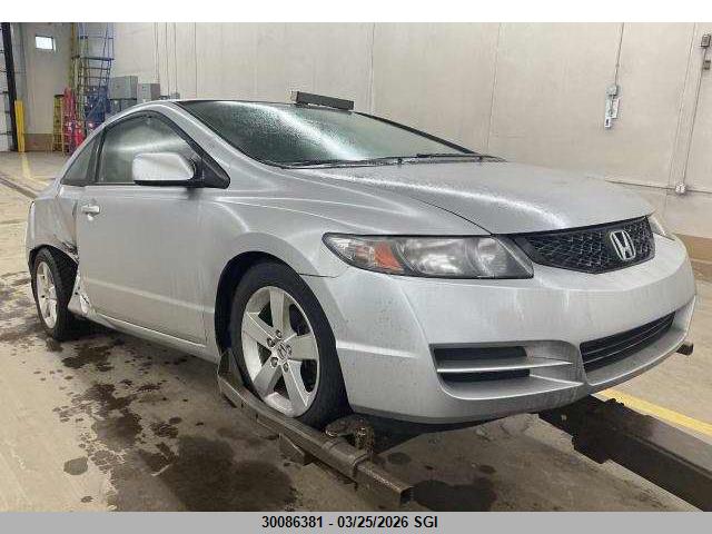 30086381 :رقم المزاد ، 2HGFG126X9H000627 vin ، 2009 Honda Civic Lx Sr مزاد بيع