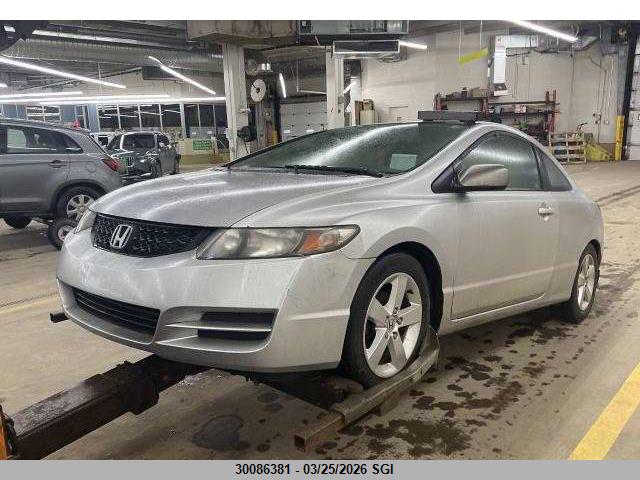 30086381 :رقم المزاد ، 2HGFG126X9H000627 vin ، 2009 Honda Civic Lx Sr مزاد بيع