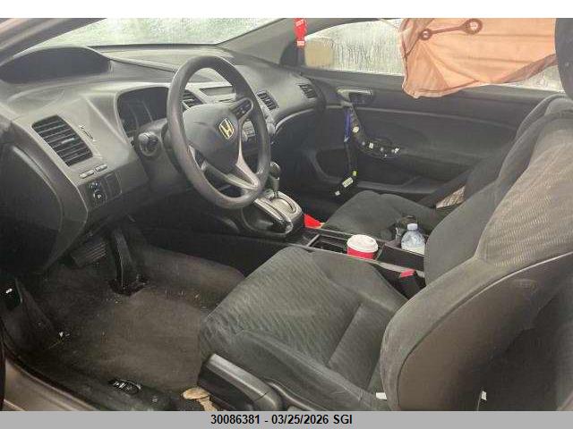 30086381 :رقم المزاد ، 2HGFG126X9H000627 vin ، 2009 Honda Civic Lx Sr مزاد بيع